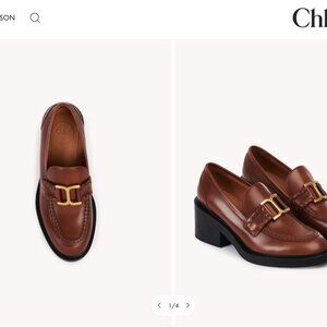 Chloe Marcie Heeled Loafer
